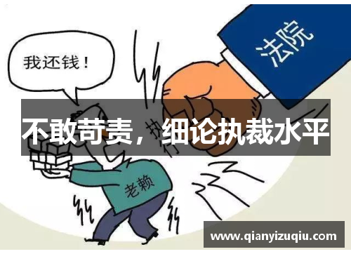 不敢苛责，细论执裁水平